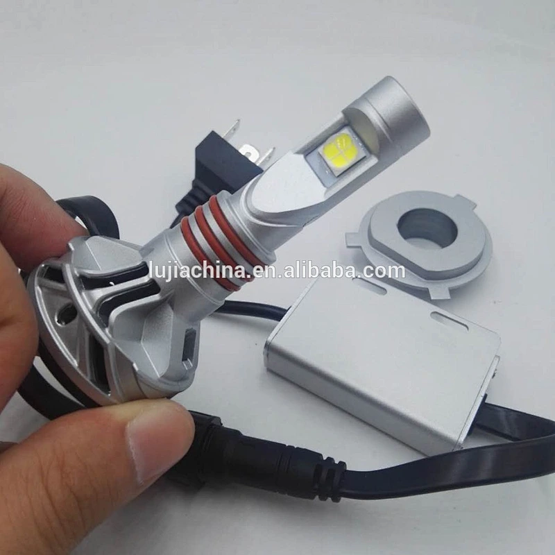 newest Lujia auto parts 60W led kit 4300K 6000K XHP70 7000lm L8 H4 led headlight kit PK V8 L4X LED