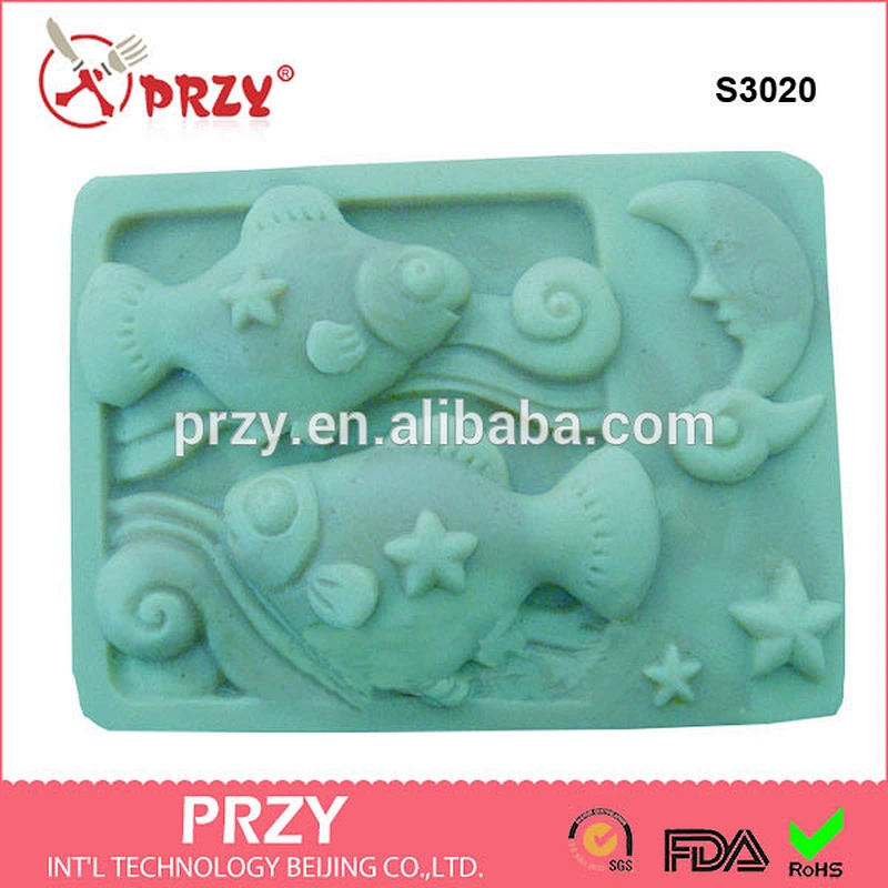 S3019 Hot Sale constellation Shaped Silicon Mold Soap