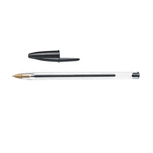 wholesale company gift promotional printed plastic black ballpoint pen
