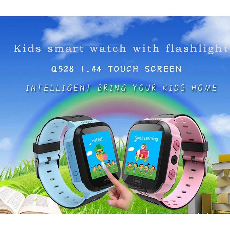 2019 Android IOS Bluetooth Anti Lost SOS Q528 KidsTracker Children's Smartwatch GPS Smart Watch Phone