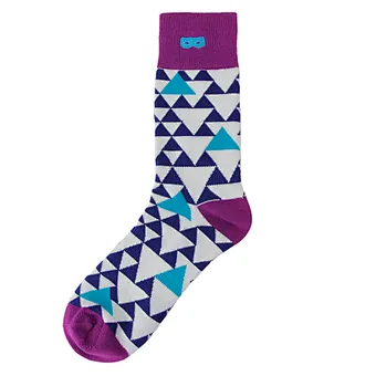 wholesale custom fashion multi colorful daily socks men