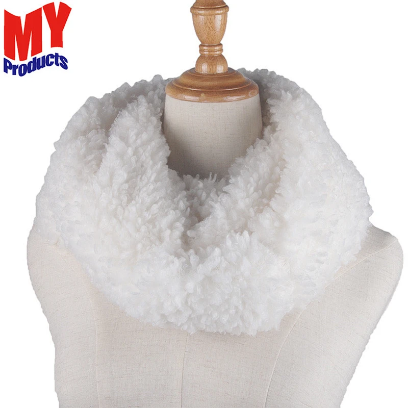 Knitting pattern pocket scarf yiwu wholesale bubble scarf manufacturer