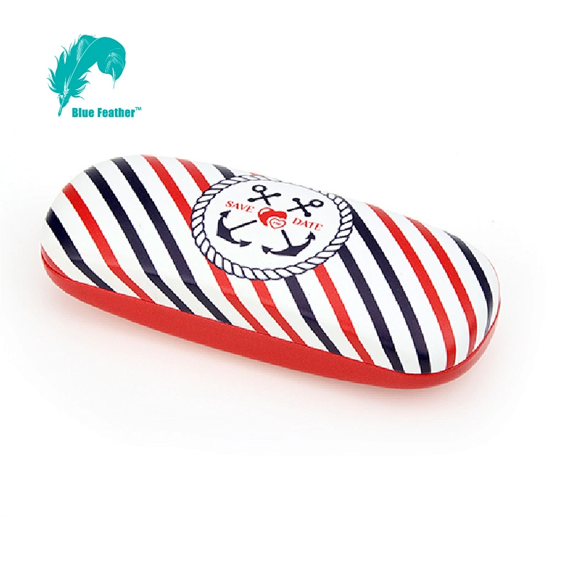 Anchor Emblem Striped Eyewear Protector for Unisex