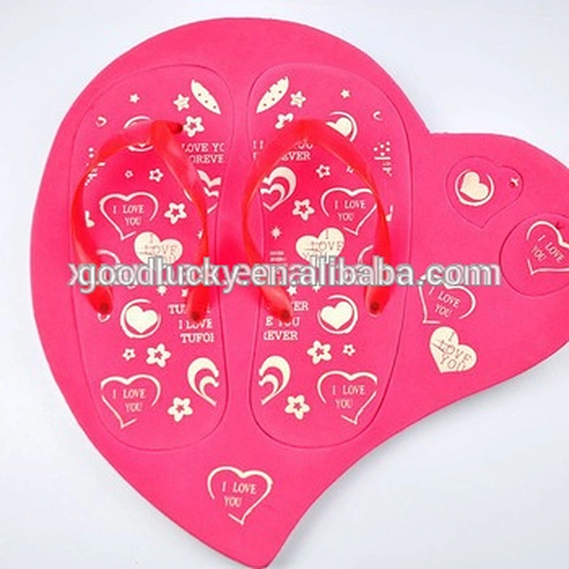 2017 new design gifts flip flops chop board slipper