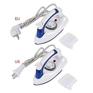 Mini Foldable Folding Compact Handheld Steam Travel Iron Temperature Control