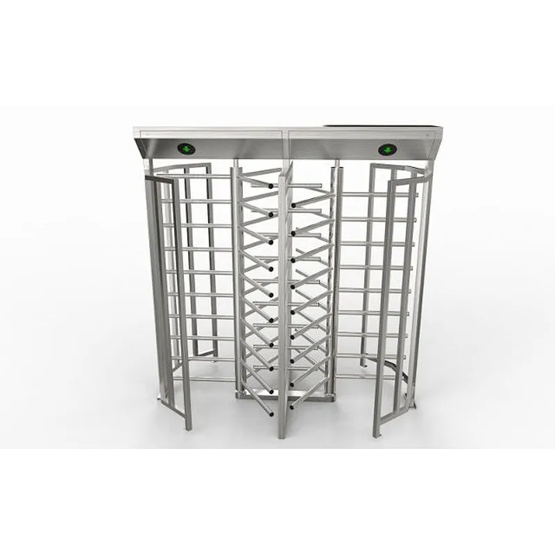 High quality access control system full height turnstile with gate for crowd control
