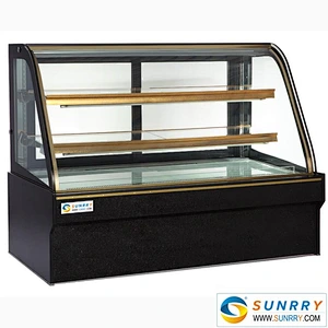 Bakery Refrigerated Cake Showcase and Cake Display Refrigerator