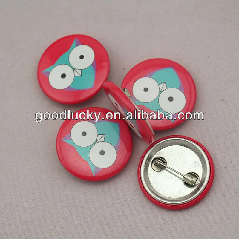 25mm Wedding gifts small metal pin badge
