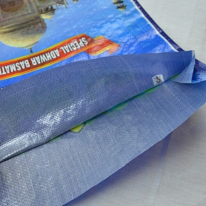 Customized wholesale plastic pp woven bags rice bags 10kg 25 kg