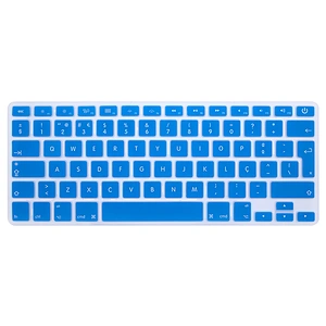 Silicone Portuguese Keyboard skin custom silicone keyboard cover keyboard protector For Macbook Pro 13 Without Touch Bar A1708
