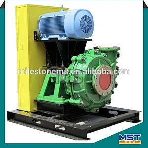 Belt drive large mining gravel slurry pump