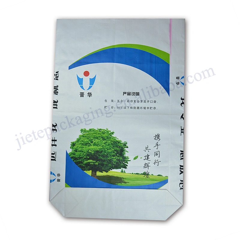 Stand up plastic valve pp woven construction materials packaging bag for wall putty powder,mortar,gypsum