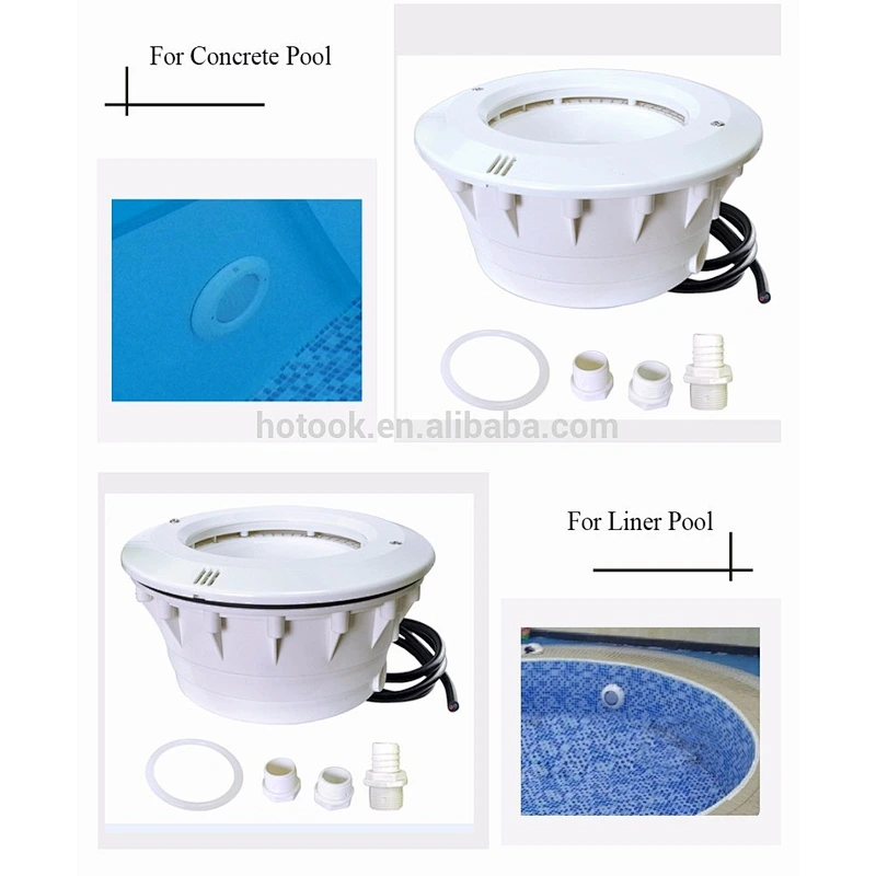LED PAR56 Pool Light Niche for Concrete Pool / Polypropylene Pool