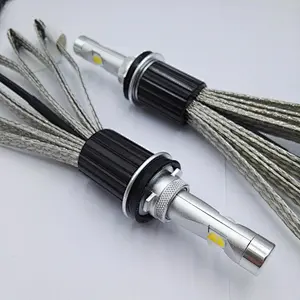 motorcycle light L7 H4 Car LED Headlight 6600lm XHP70 60w LED Headlight kit H7 H11 9005 4300K 6000K