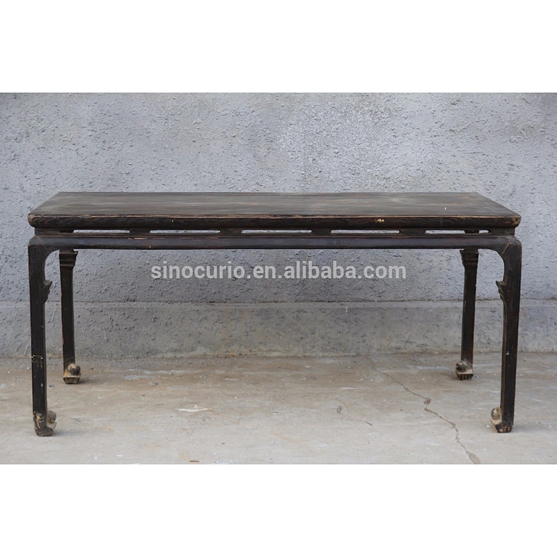 Chinese antique table dinning table set 6 chairs wholesale furniture china