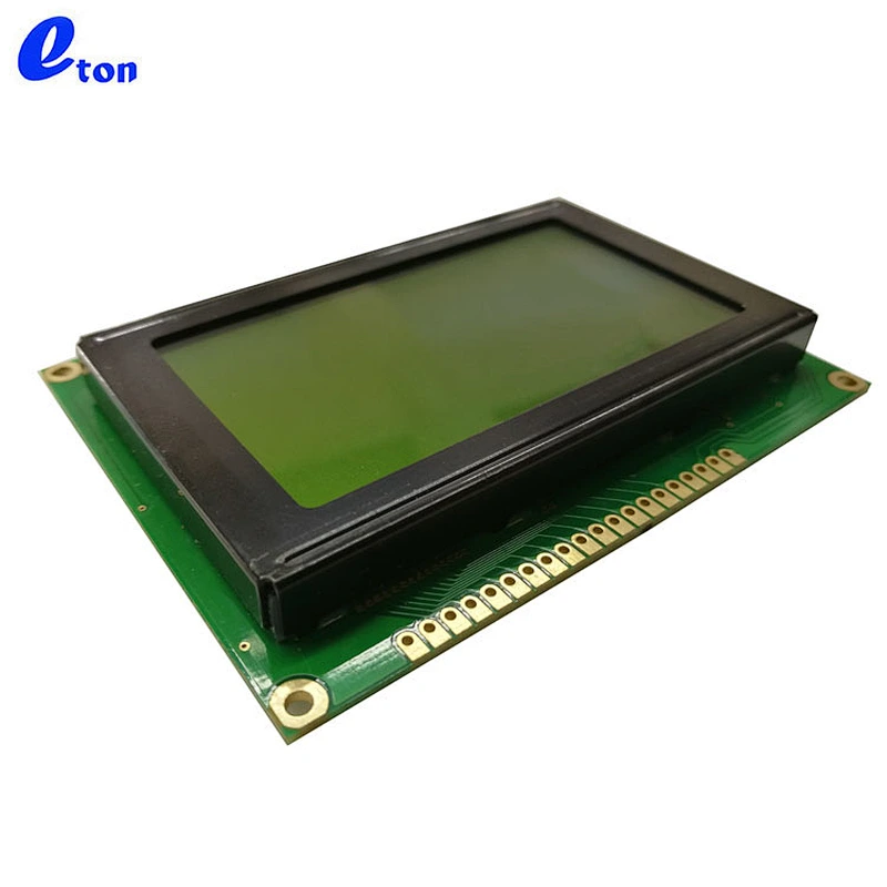 12864 green 128x64 graphic STN lcd module