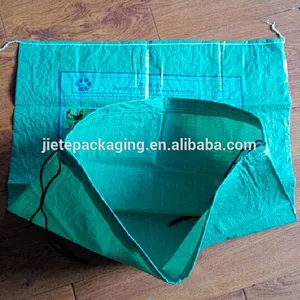 High quality pp woven packaging drawstring bag for cement