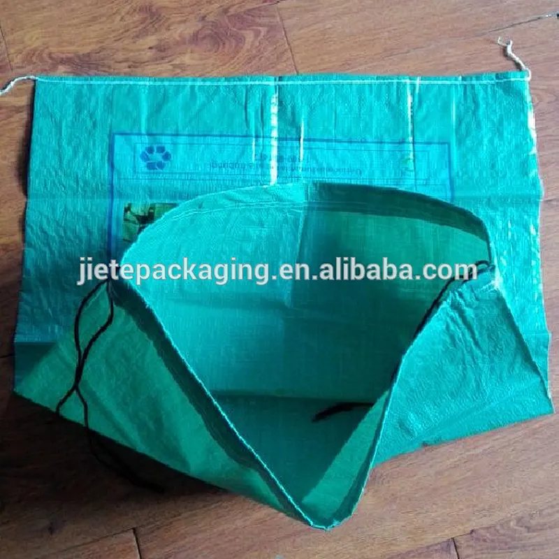 High quality pp woven packaging drawstring bag for cement
