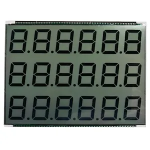 18 digit segment fuel dispenser lcd display