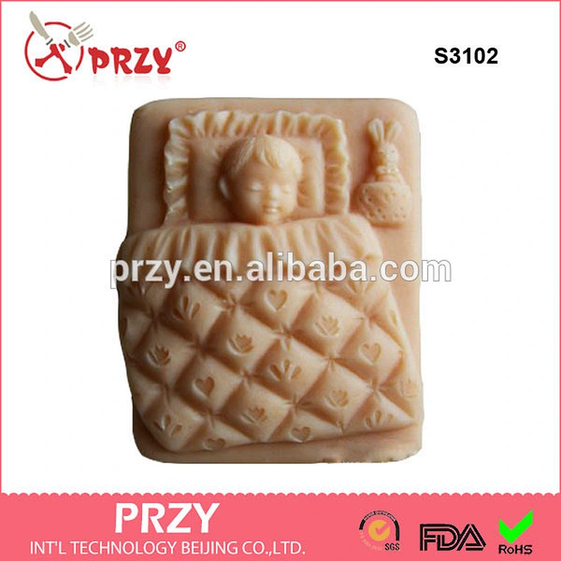 S3102 Sweet Dream Silicone Soap Mold handmade silicone soap mold