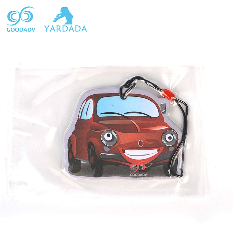 Wholesale cartoon shape car paper air freshener custom scents air freshener/custom lots of scents