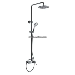 Wall Mounted Dual Handles Bathroom Shower Faucets Showerhead Set KL-8164