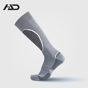 custom design half terry seamless ski socks
