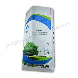 Stand up plastic valve pp woven construction materials packaging bag for wall putty powder,mortar,gypsum