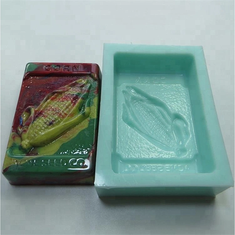 3D Corn pattern Soap silicone molds Handmade soap making Silicone Mold QT0038