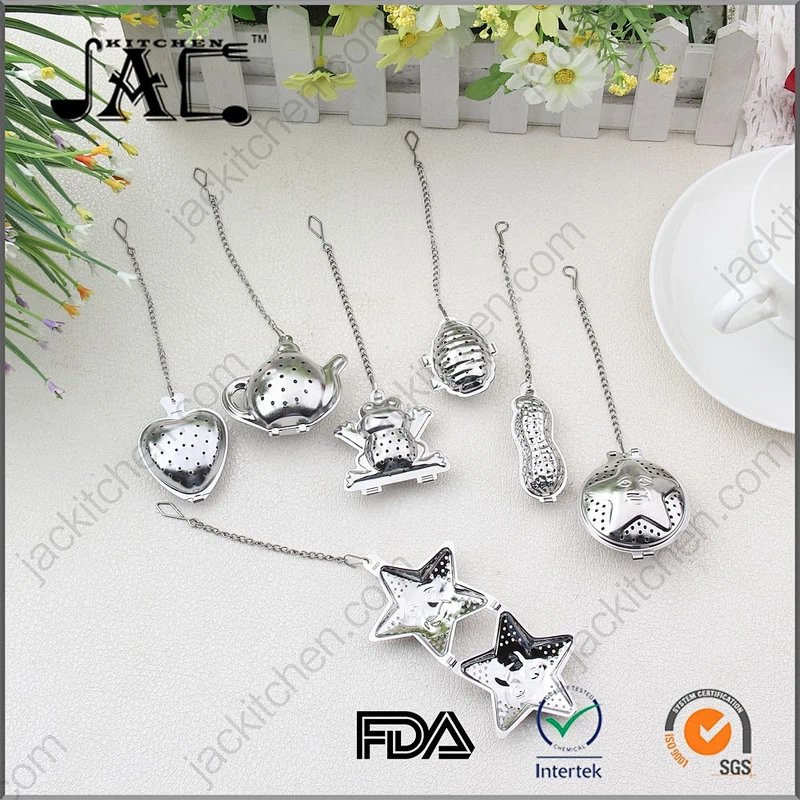 Light Weight Stainless Tea Infuser Steeper Handle Tool