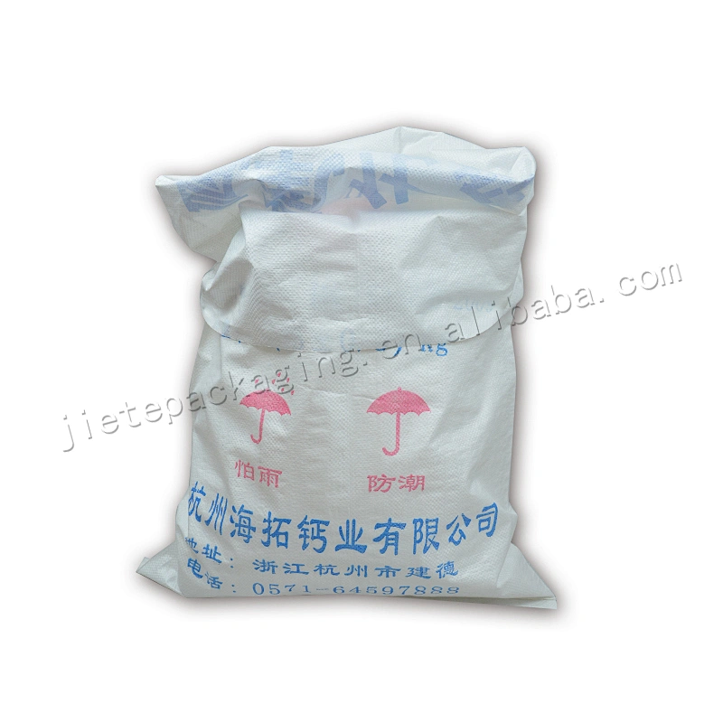 Superior quality 25kg white plastic pp woven chemical resistances bag