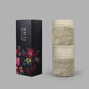 Wholesale  Pure  Cotton Face Towel With Elegant Embroidery For Travelling