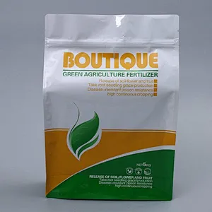 Custom color printing PE bag for fertilizer packaging