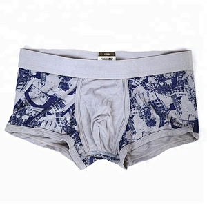 Hot sale low-waistline man underwear men cotton boxer briefs