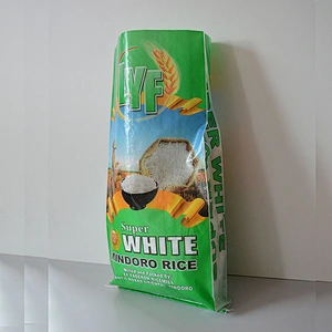 transparent pp poly woven rice sack bag 25kg 50kg