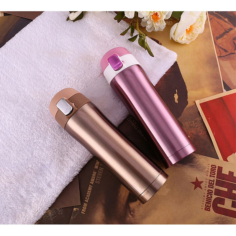 Classical style Bounce cup 500ml vacuum bottle for outdoor