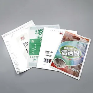 Customized PE bag is used in Chinese wolfberry and fertilizer packaging