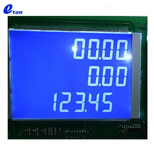 TN LCD 22Digit 168Pin Fuel Dispenser LCD Display lcd 7 segment