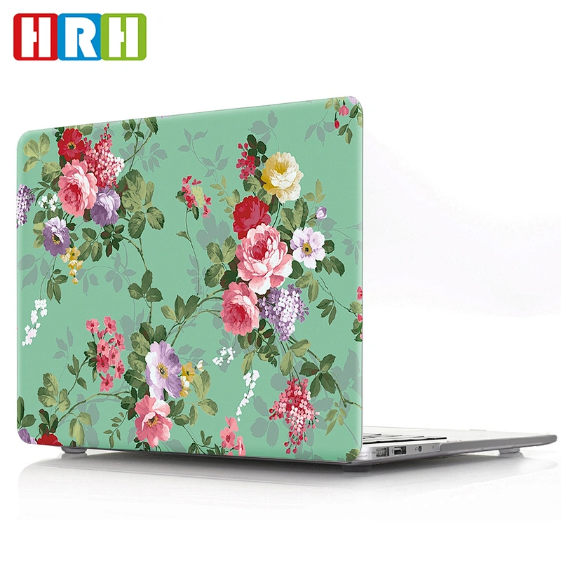 3d flower case custom hard Laptop Case For MacBook Case Air 13 A1392 A1369 A1466