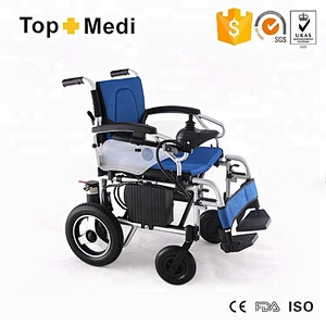 Medical rehabilitation therapy equipment power folding electric wheelchair