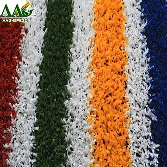 Synthetic grass running artifical turf grass
