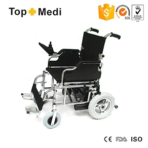 Rehabilitation Therapy Supplies Medical product economic Aluminum cheap prices folding electric wheelchair