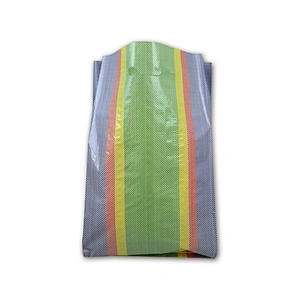 Guaranteed quality pp woven packaging rainbow fashion shopping bag