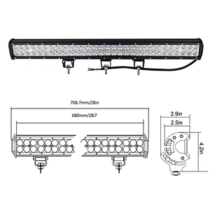 180w 72w 120w 240w 288w 300w 126W Led Light Bars