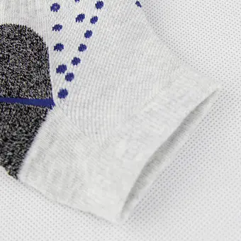 custom design wholesale unisex cotton running ankle socks sport