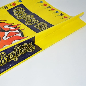 wholesale 10kg pp woven basmati rice packing bag