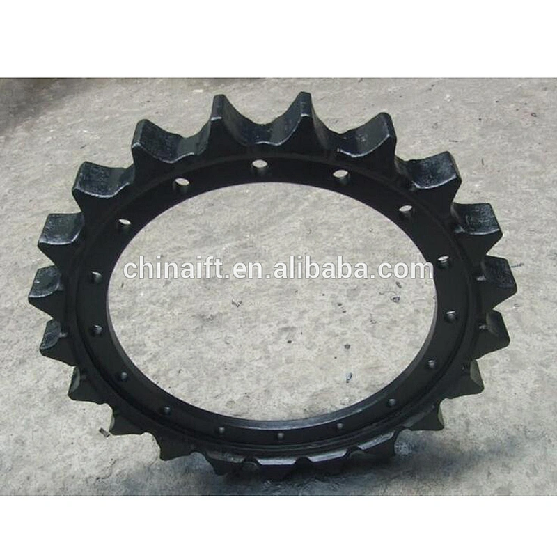 Track Spocket Bottom Upper Low Top Roller Carrier Roller track shoe R210LC-7,R215,R220LC-5,R225,R290 rubber link track chain