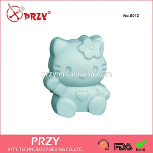 hello kitten modelling for handmade soap mold