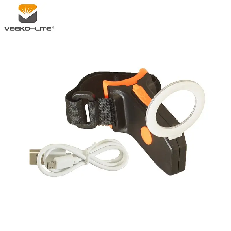 Rechargeable Bicycle Light Bike Rear Light  Hot Seller USB Cable Included Circle Red Light