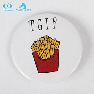 Potato chips pin badge, chips pin badge, food pin for sales